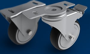 Swivel and Fixed Casters